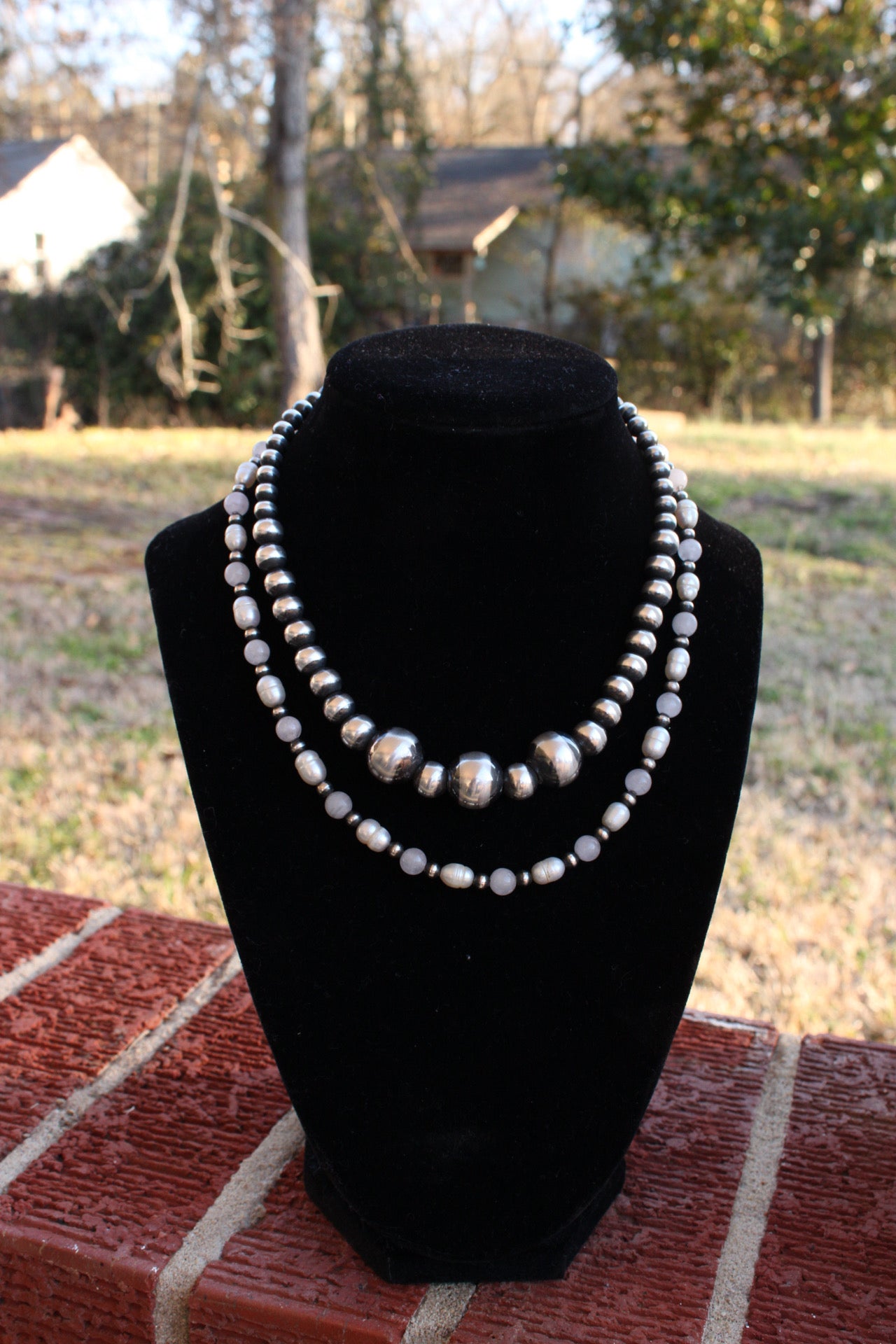 The Lone Star Pearl Necklace