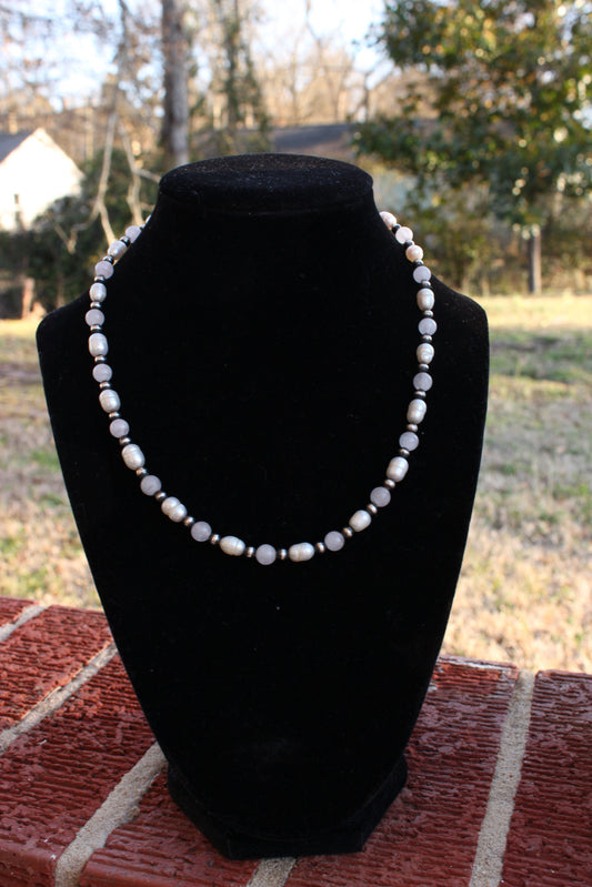 The Lone Star Pearl Necklace
