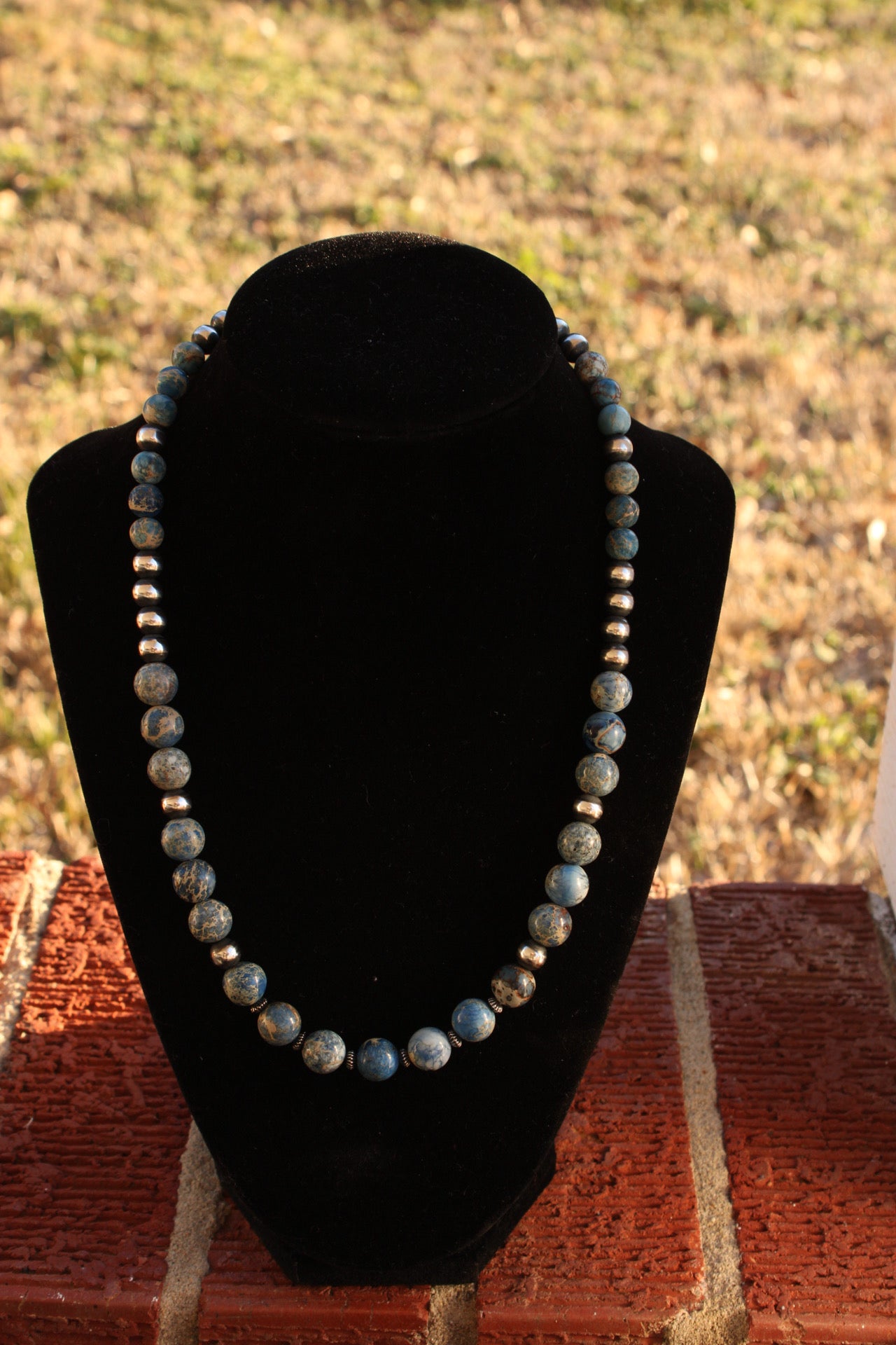 The Bluebonnet Rain Necklace