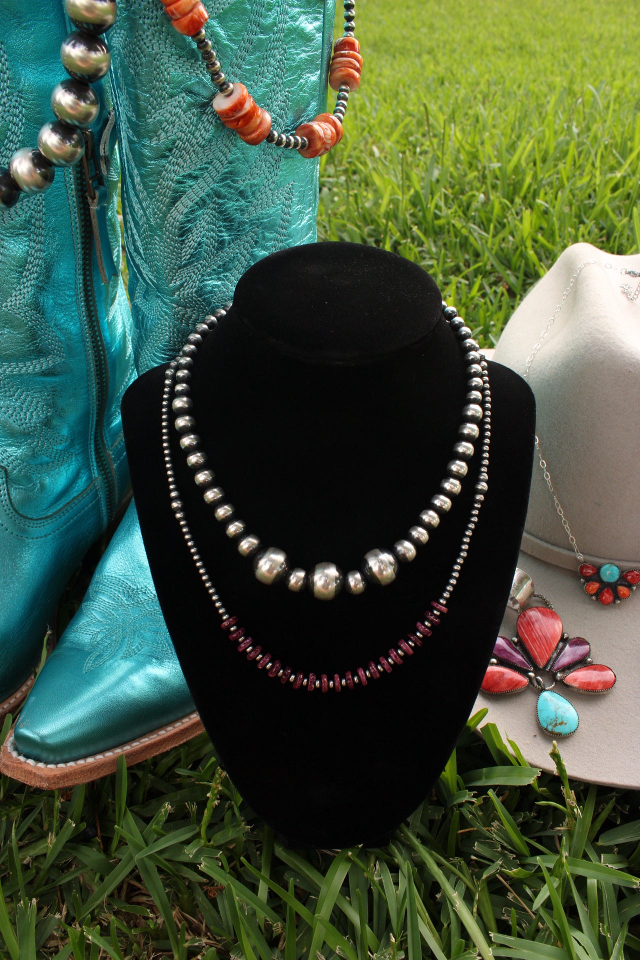 Midnight Rose Necklace