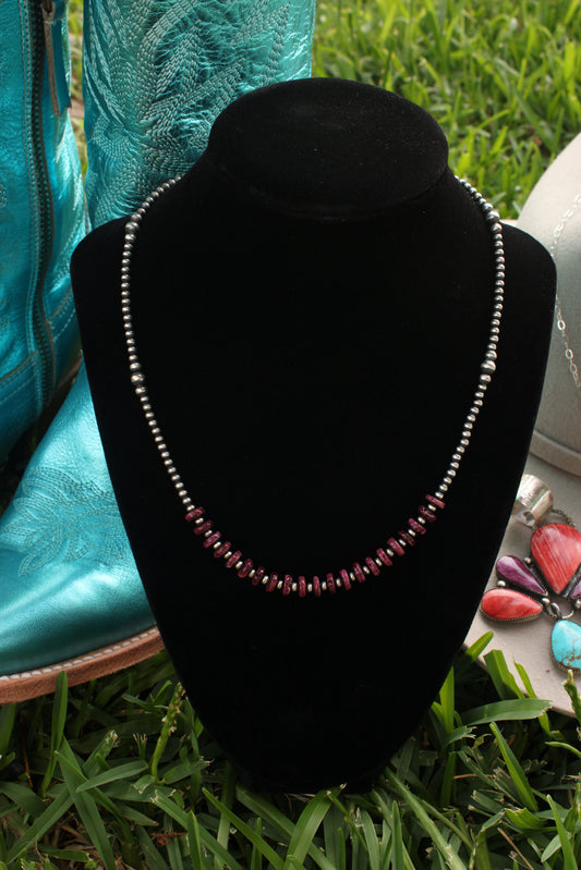 Midnight Rose Necklace